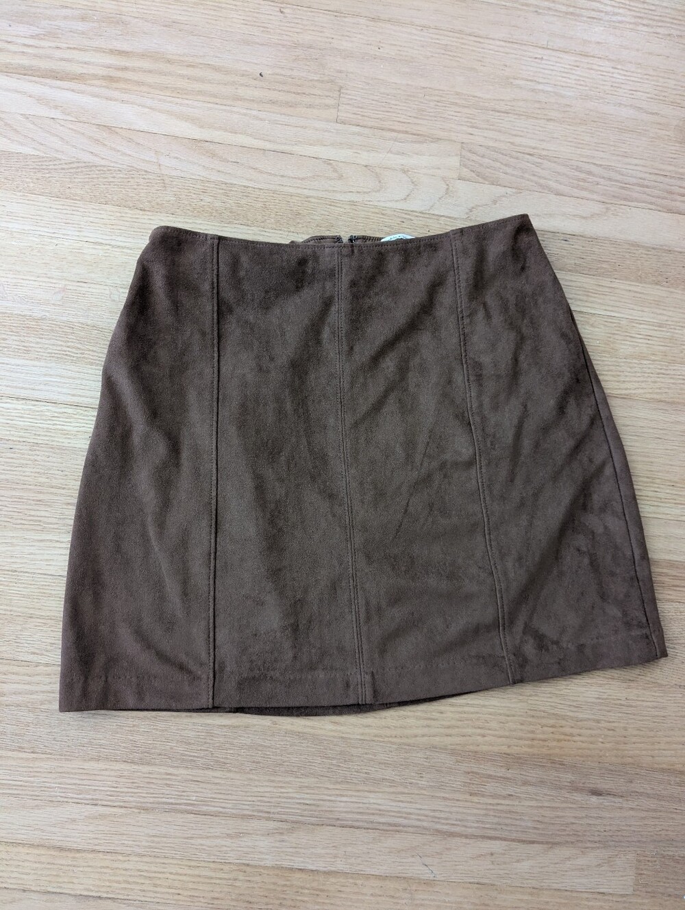 Faux Suede Skirt Abercrombie